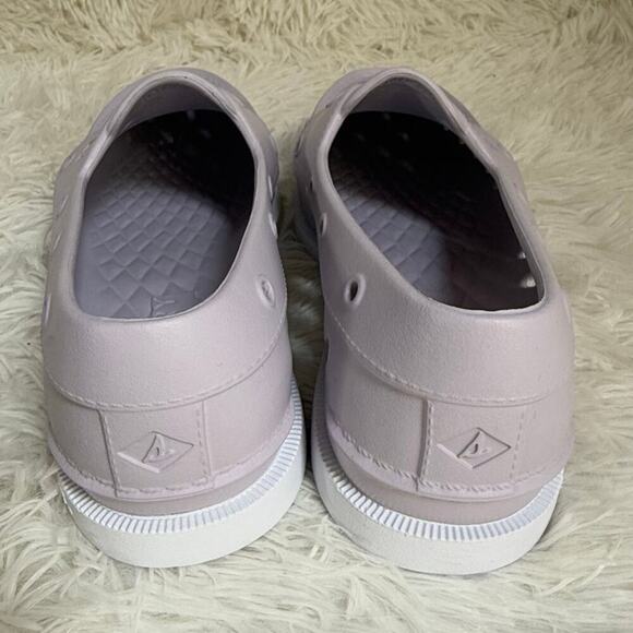 Sperry Rubber Shoes Slip Ons A/O Float Purple Womens Size 9 M - Picture 6 of 8
